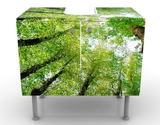 Wash basin cabinet design - Trees Of Life
