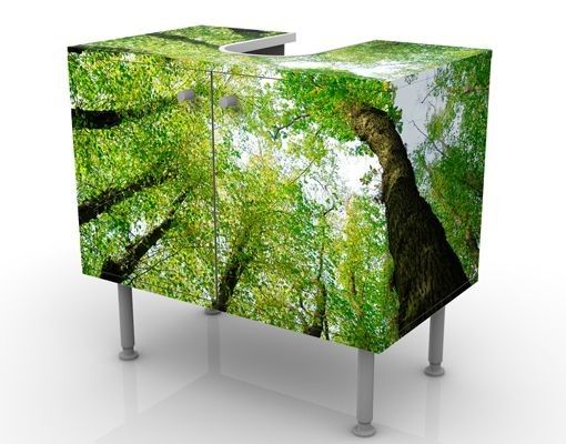 Wash basin cabinet design - Trees Of Life