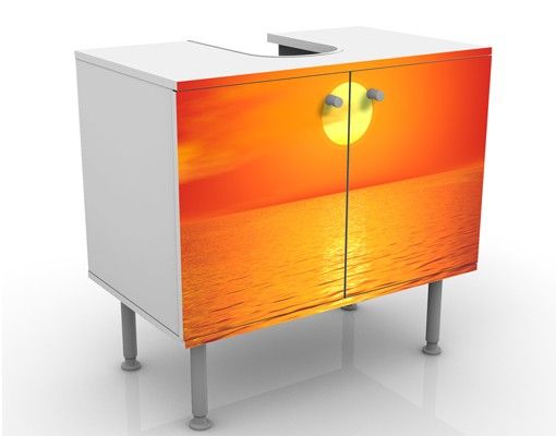 Wash basin cabinet design - Beautiful Sunset