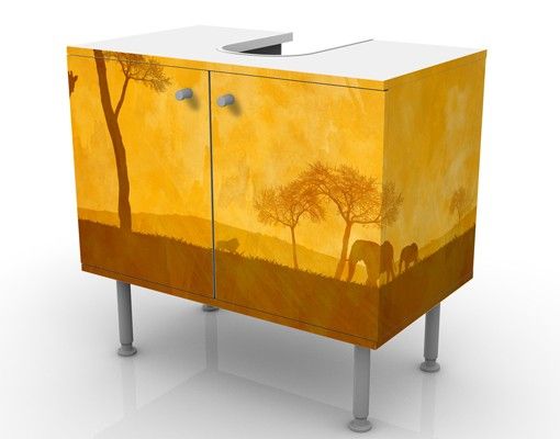 Wash basin cabinet design - Amazing Kenya