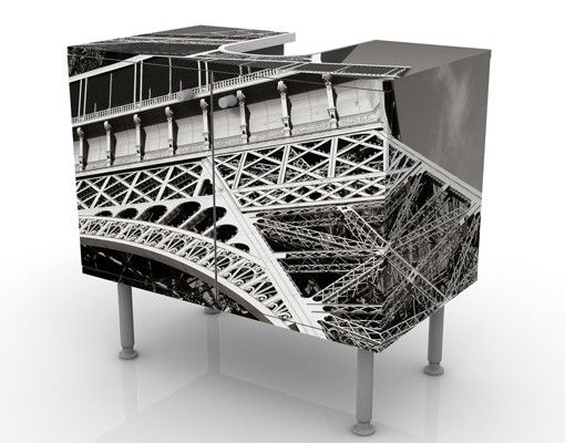 Wash basin cabinet design - Eiffel tower