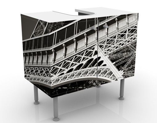 Wash basin cabinet design - Eiffel tower
