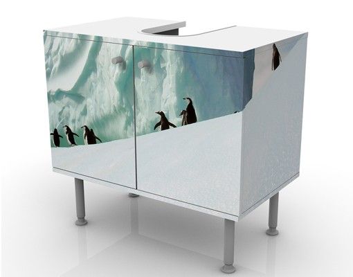 Wash basin cabinet design - Arctic Penguins