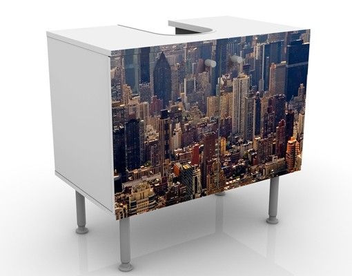 Wash basin cabinet design - Morning In New York