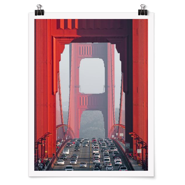 Poster architecture & skyline - Trip Down The Bridge