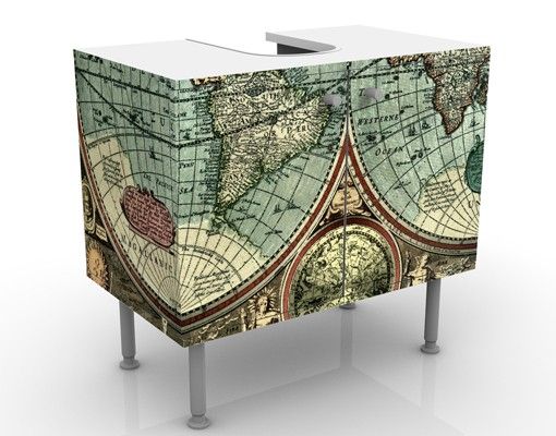 Wash basin cabinet design - The Old World