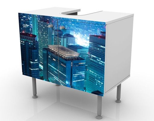 Wash basin cabinet design - The Atmosphere In Tokyo