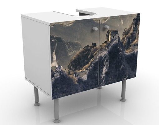 Wash basin cabinet design - The Great Chinese Wall