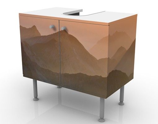 Wash basin cabinet design - View From The Zugspitze Mountain