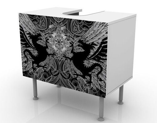 Wash basin cabinet design - Dragon Wing