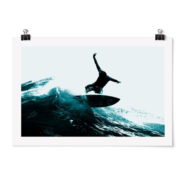 Poster - Surfing Hero
