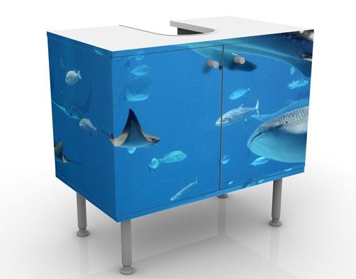 Wash basin cabinet design - Fish in the Sea