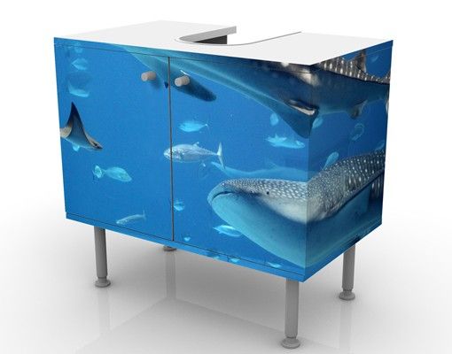 Wash basin cabinet design - Fish in the Sea