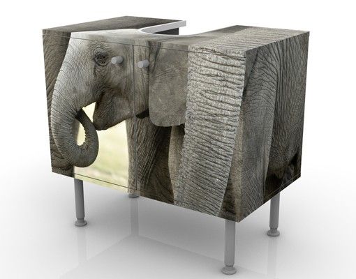 Wash basin cabinet design - Elephant Love