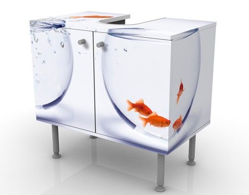 Wash basin cabinet design - Flying Goldfish