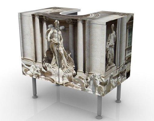 Wash basin cabinet design - Fontana Di Trevi