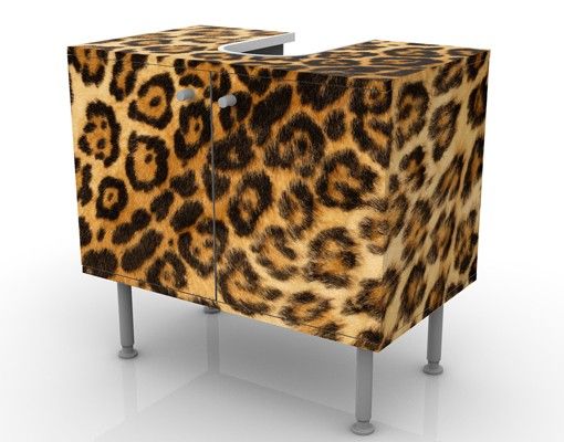 Wash basin cabinet design - Jaguar Skin