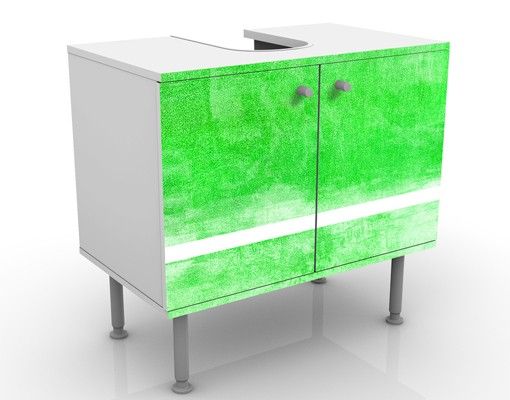 Wash basin cabinet design - Colour Harmony Green