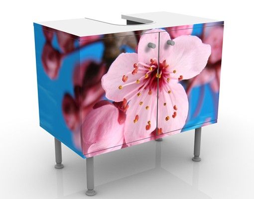 Wash basin cabinet design - Cherry Blossom