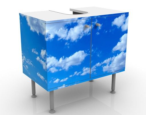 Wash basin cabinet design - Cloudy Sky