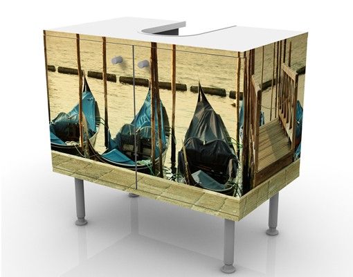 Wash basin cabinet design - Gondolas In Venice