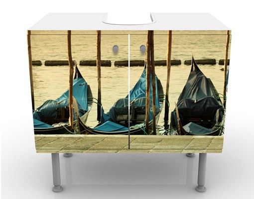 Wash basin cabinet design - Gondolas In Venice
