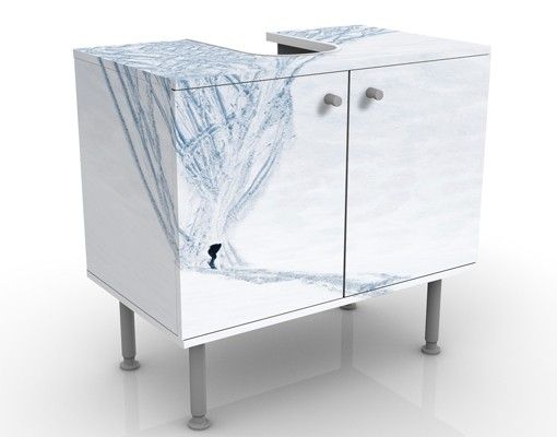 Wash basin cabinet design - Skiers In The Alps
