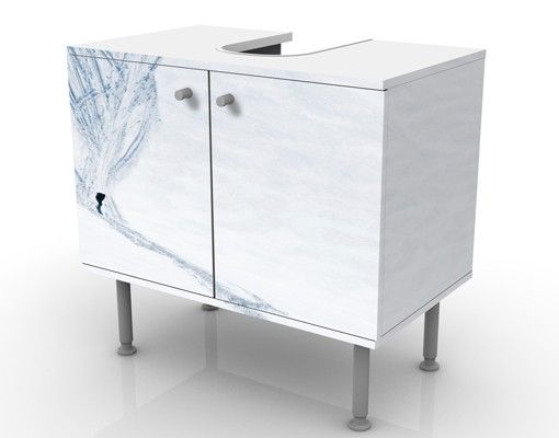 Wash basin cabinet design - Skiers In The Alps