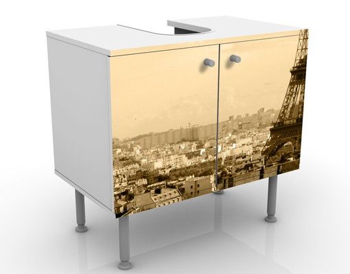 Wash basin cabinet design - I love Paris