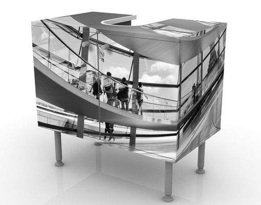 Wash basin cabinet design - In The Berlin Reichstag II