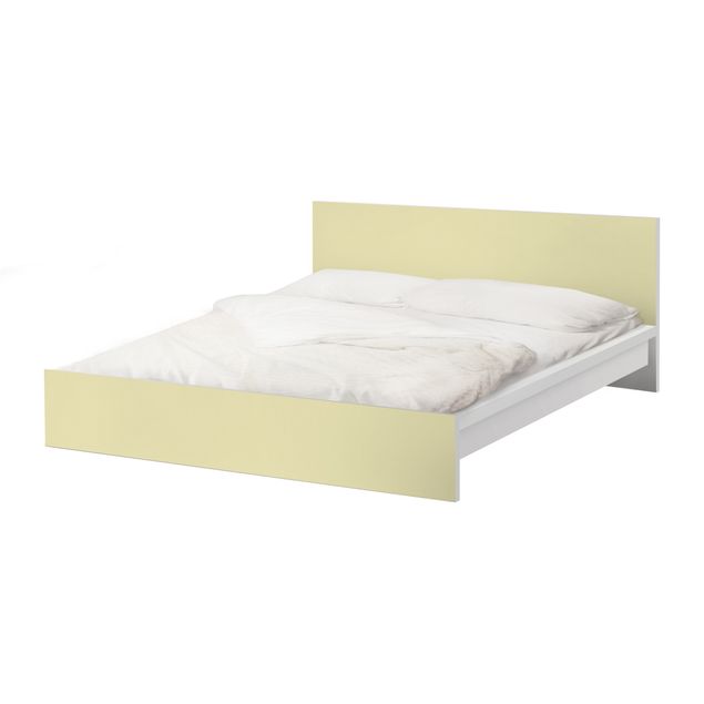 Adhesive film for furniture IKEA - Malm bed 160x200cm - Colour Crème