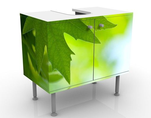 Wash basin cabinet design - Green Ambiance III