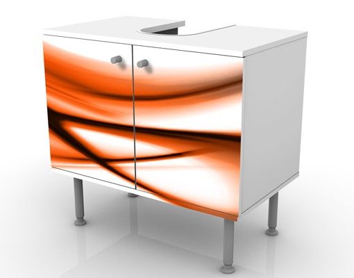Wash basin cabinet design - Orange Touch