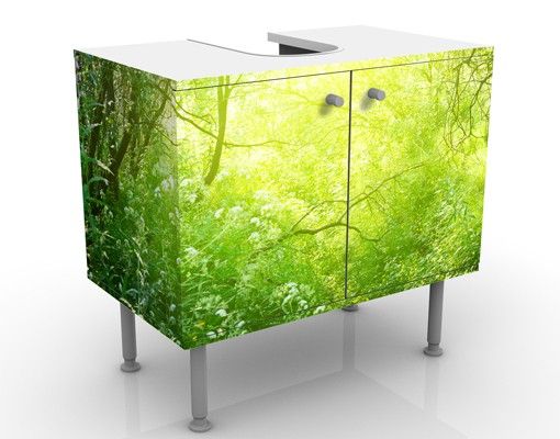 Wash basin cabinet design - Magical Forest