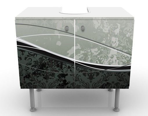 Wash basin cabinet design - Swinging Baroque