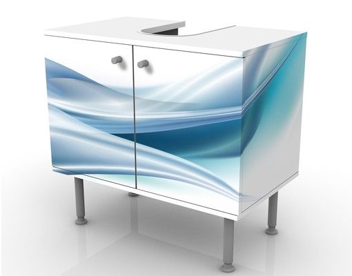 Wash basin cabinet design - Blue Dust