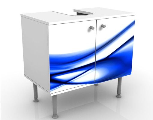 Wash basin cabinet design - Blue Touch No.2