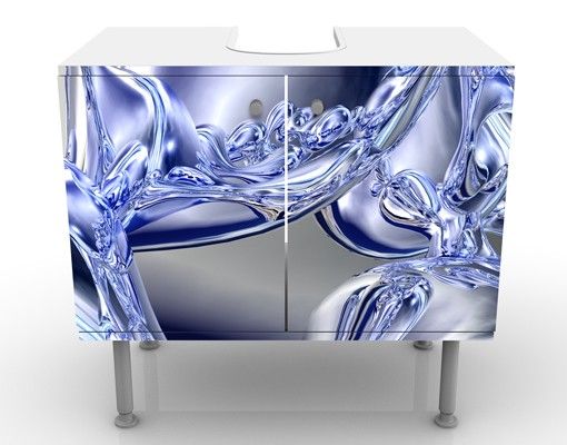 Wash basin cabinet design - Liquid Smoke