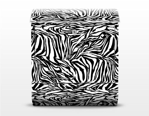 Letterbox - Zebra Pattern Design
