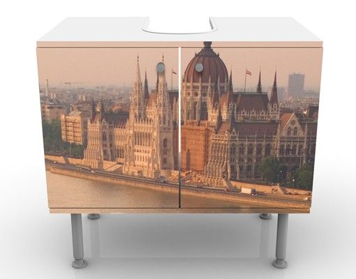 Wash basin cabinet design - Budapest Skyline