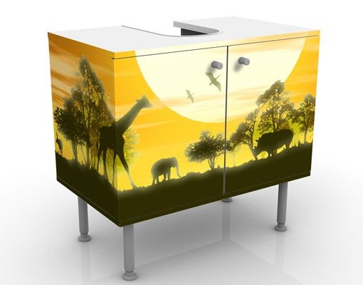 Wash basin cabinet design - Savannah Sunset