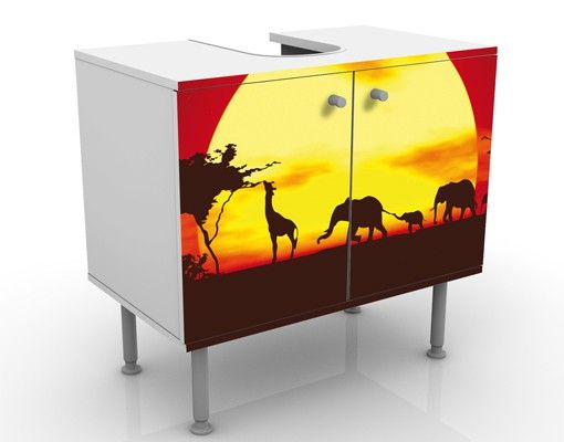 Wash basin cabinet design - No.CG80 Sunset Caravan