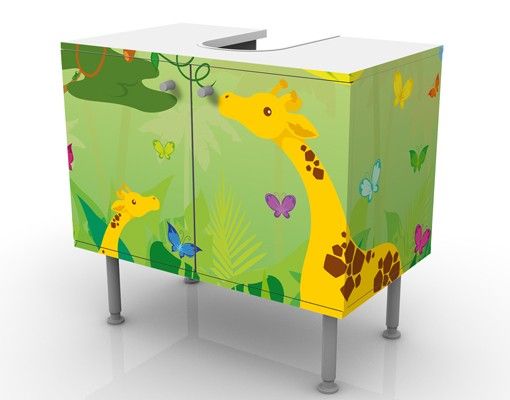 Wash basin cabinet design - No.IS87 Jungle Game