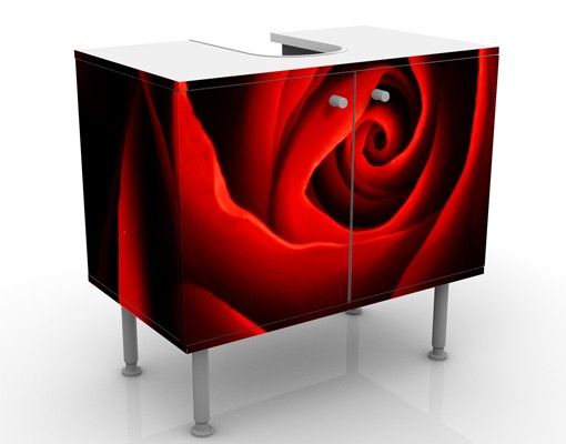 Wash basin cabinet design - Lovely Rose