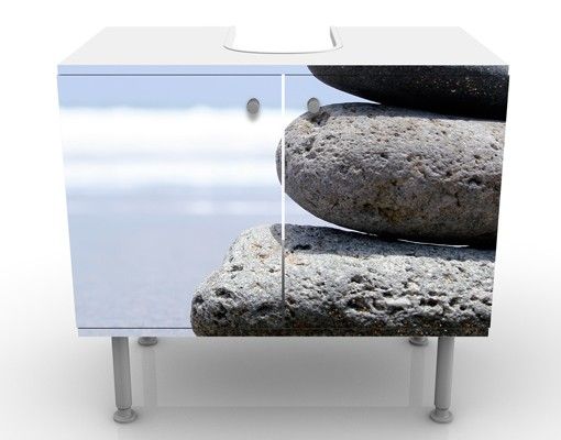 Wash basin cabinet design - Sand Stones