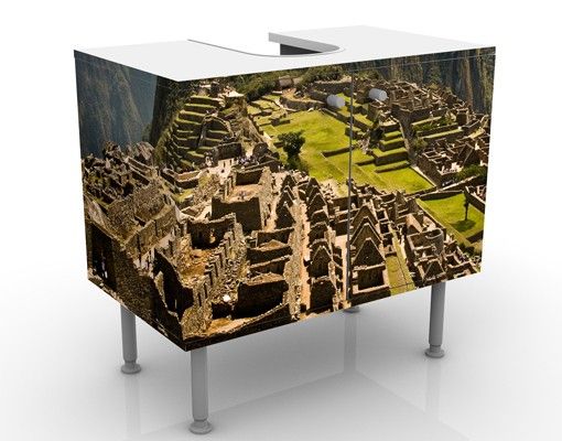 Wash basin cabinet design - Machu Picchu