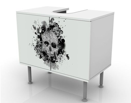 Wash basin cabinet design - Skull