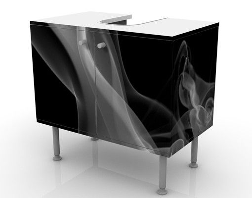 Wash basin cabinet design - Silver Smoke
