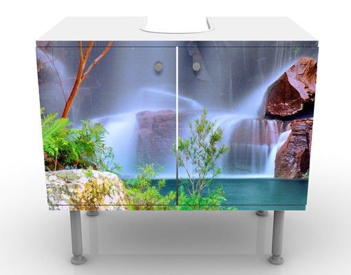 Wash basin cabinet design - Summer Fairytale