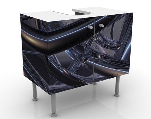 Wash basin cabinet design - Space Stitch